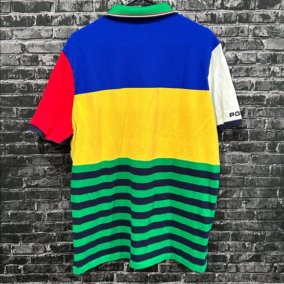 Polo by Ralph Lauren Men's Color Block Polo Shirt - Picture 2 of 4
